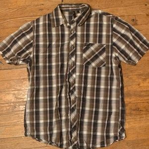 Men’s striped polo